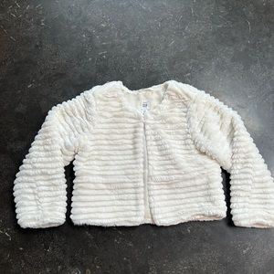 Baby Gap 5 Years Toddler Jacket. White. Great condition.
